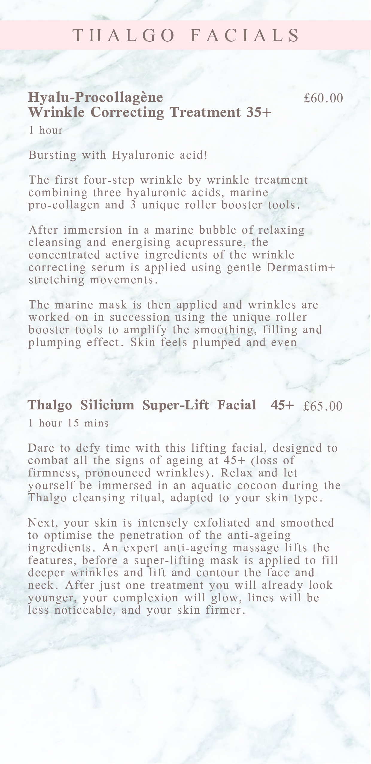 Simply Stunning Hair & Beauty Salon, Ross-on-Wye. Thalgo Treatments.